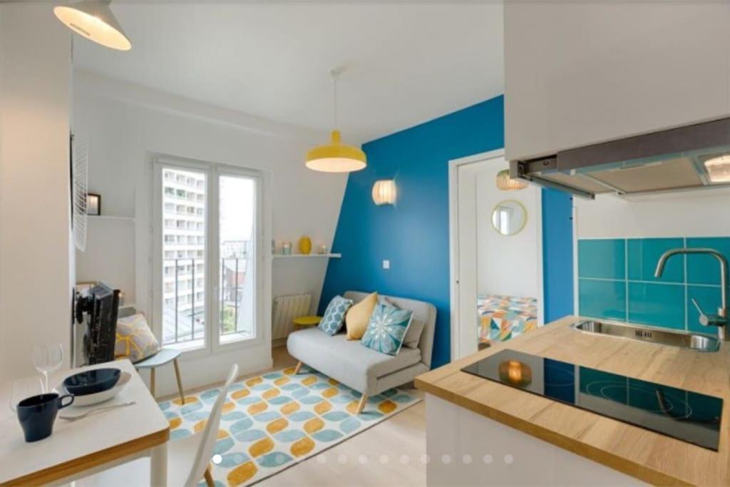Charmant 2 Pieces Calme Et Cosy Apartment Paris Exterior photo